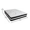 Flash Furniture 12" Queen Mattress, 14" Bed frame & 2" Topper Set XU-BD10-12PSM3M35-Q-GG - alternate 3